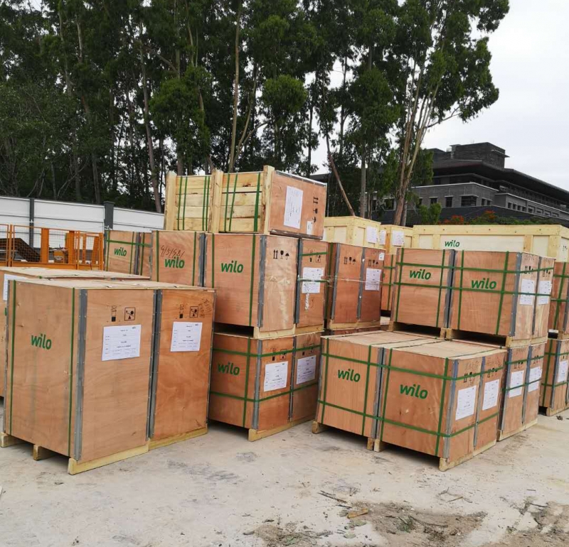 威乐水泵货物交付